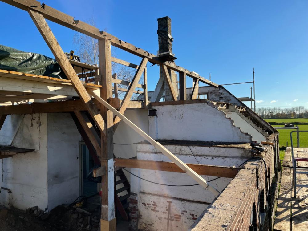 Verbouwing monumentale boerderij Laag-Keppel