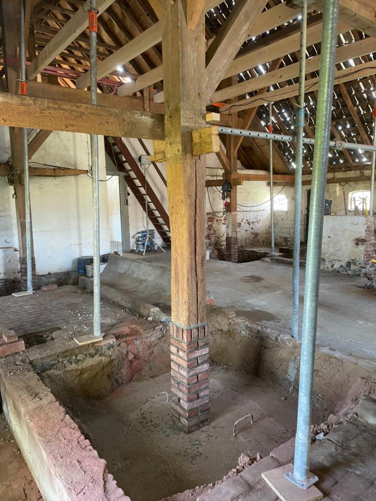 Verbouwing monumentale boerderij Laag-Keppel