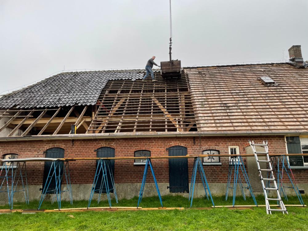 Verbouwing monumentale boerderij Laag-Keppel