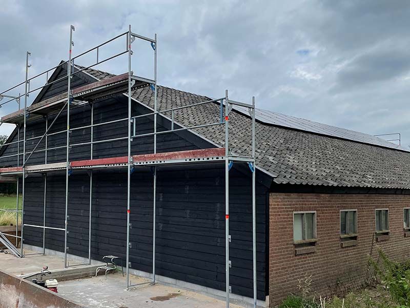 Nieuwe kap en zonnepanelen Laag-Keppel